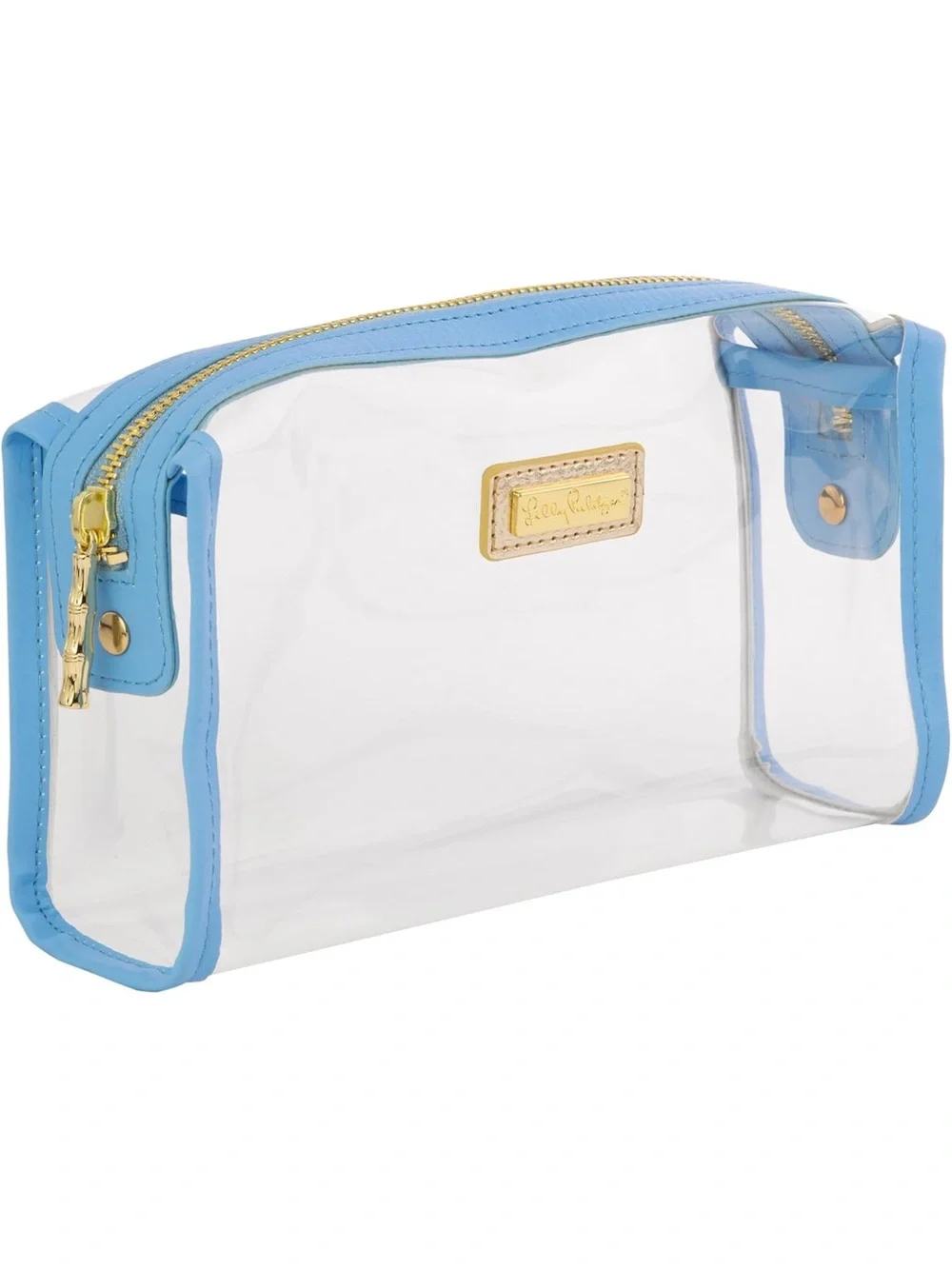 Lilly Pulitzer Pencil Pouch in Frenchie Blue